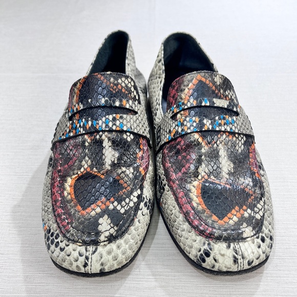 Isabel Marant Fezzy Exotic Loafers 37 - Picture 2 of 10